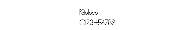 Fuente Pabloco.ttf