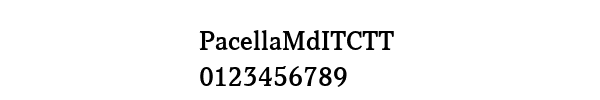 Fuente PacellaMdITCTT.ttf