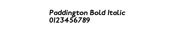 Fuente Paddington Bold Italic.ttf