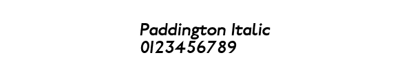 Fuente Paddington Italic.ttf
