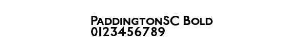 Fuente PaddingtonSC Bold.ttf