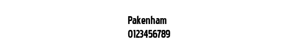 Fuente Pakenham.ttf