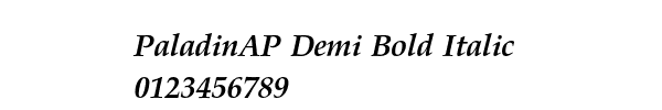 Fuente PaladinAP Demi Bold Italic.ttf