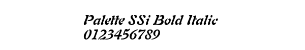 Fuente Palette SSi Bold Italic.ttf
