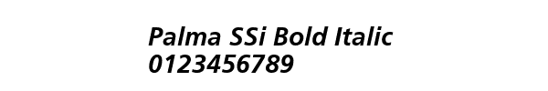 Fuente Palma SSi Bold Italic.ttf