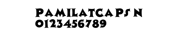 Fuente Pamilatcaps-normal.ttf