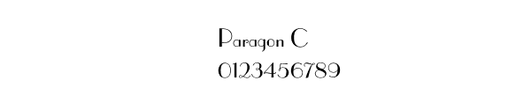 Fuente Paragon C.otf