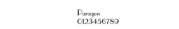 Fuente Paragon.ttf