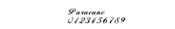 Fuente Paravane.ttf