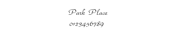 Fuente Park Place.ttf