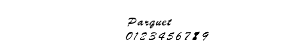 Fuente Parquet.ttf