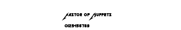 Fuente Pastor of Muppets.ttf