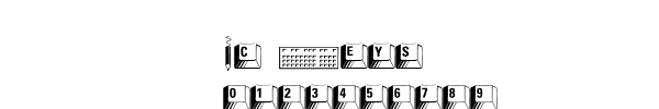 Fuente Pc Keys.ttf
