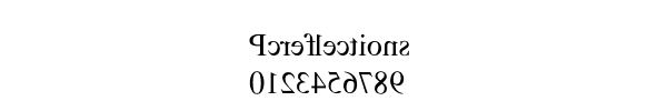 Fuente Pcreflections.ttf