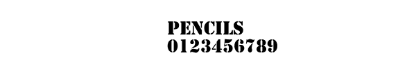 Fuente Pencils.ttf