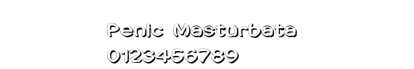 Fuente Penic Masturbata.ttf