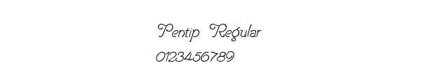 Fuente Pentip Regular.ttf