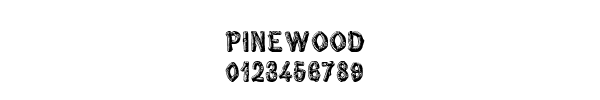 Fuente Pinewood.ttf