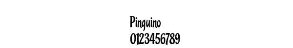 Fuente Pinguino.ttf