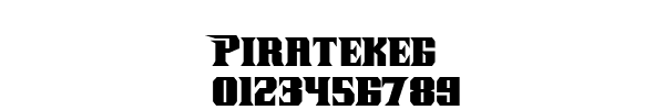Fuente Piratekeg.ttf