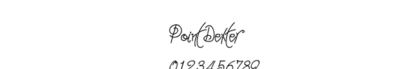Fuente Point Dexter.ttf