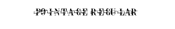 Fuente Pointage Regular.ttf