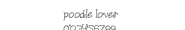 Fuente Poodle Lover.ttf