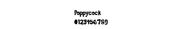 Fuente Poppycock.ttf
