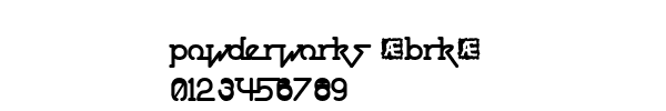 Fuente Powderworks (BRK).ttf