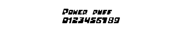 Fuente Power puff.ttf