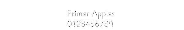Fuente Primer Apples.ttf