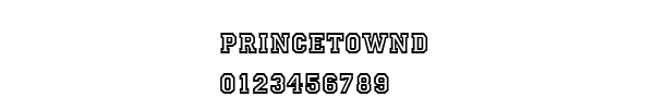 Fuente Princetownd.ttf