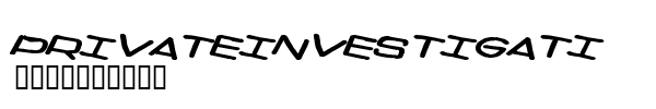 Fuente Privateinvestigations.ttf