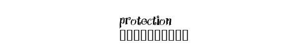 Fuente Protection.ttf