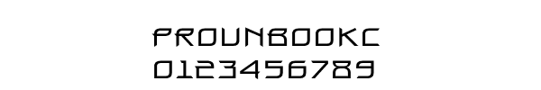 Fuente ProunBookC.otf