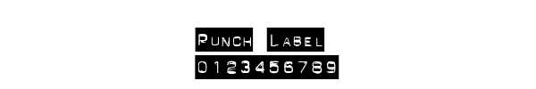 Fuente Punch Label.ttf