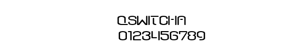 Fuente QSWITCHA.TTF