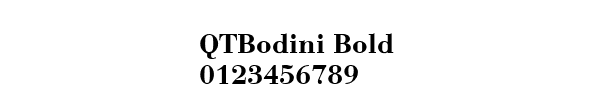 Fuente QTBodini Bold.ttf