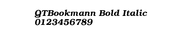 Fuente QTBookmann Bold Italic.ttf