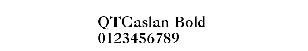 Fuente QTCaslan Bold.ttf