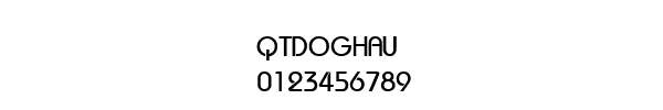 Fuente QTDOGHAU.TTF