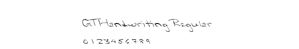 Fuente QTHandwriting Regular.ttf