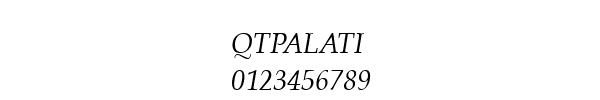 Fuente QTPALATI.TTF