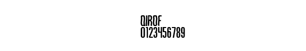 Fuente Qirof.ttf