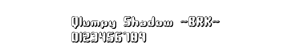 Fuente Qlumpy Shadow -BRK-.ttf