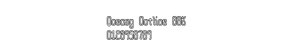 Fuente Queasy Outline BRK.ttf
