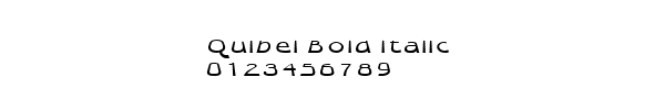 Fuente Quibel Bold Italic.ttf
