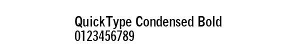 Fuente QuickType Condensed Bold.ttf