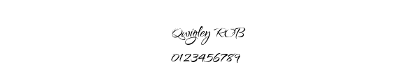 Fuente Qwigley ROB.ttf