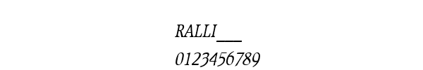 Fuente RALLI___.TTF